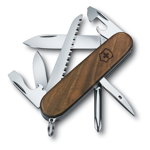 

Складной нож Victorinox Hiker Wood, 11 функций, 91мм, дерево, Hiker Wood