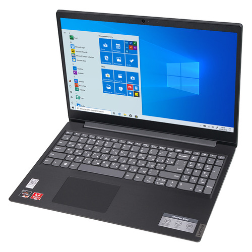 фото Ноутбук lenovo ideapad s145-15api, 15.6", amd ryzen 5 3500u 2.1ггц, 8гб, 256гб ssd, amd radeon vega 8, windows 10, 81ut007gru, черный