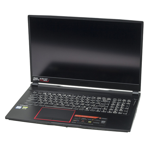 

Ноутбук MSI GE75 Raider 9SG-879RU, 17.3", IPS, Intel Core i7 9750H 2.6ГГц, 16Гб, 1000Гб, 256Гб SSD, nVidia GeForce RTX 2080 - 8192 Мб, Windows 10, 9S7-17E212-879, черный