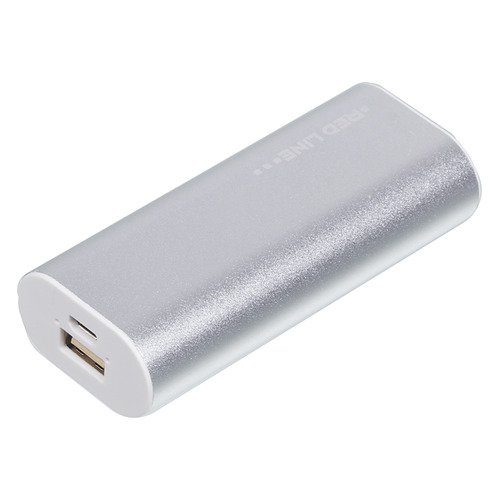 

Внешний аккумулятор (Power Bank) REDLINE H13, 4000мAч, серебристый [ут000010086]