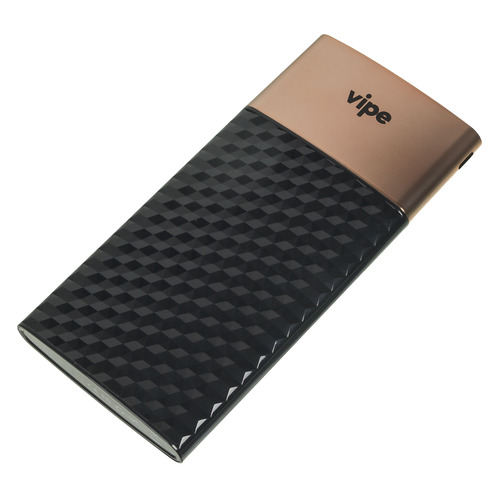 

Внешний аккумулятор (Power Bank) Vipe Feniks, 10000мAч, золотистый/черный [vppbfeniks10kblk]