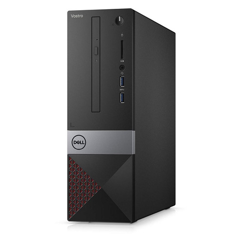 

Компьютер DELL Vostro 3470, Intel Core i3 9100, DDR4 8Гб, 256Гб(SSD), Intel UHD Graphics 630, DVD-RW, CR, Linux, черный [3470-3844]