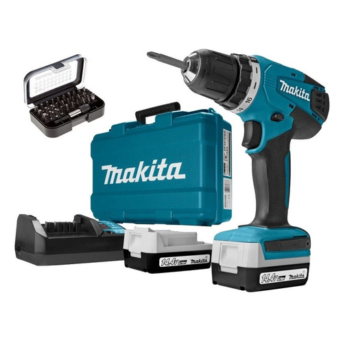 фото Дрель-шуруповерт makita df347dwex8 1.5ач, с двумя аккумуляторами