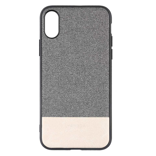 

Чехол (клип-кейс) Lyambda Calypso, для Apple iPhone X/XS, серый [la03-cl-xs-gr]