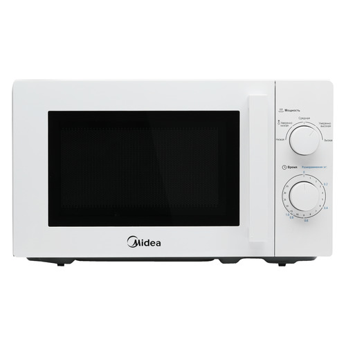 фото Микроволновая печь midea mm720cy6-w, 700вт, 20л, белый