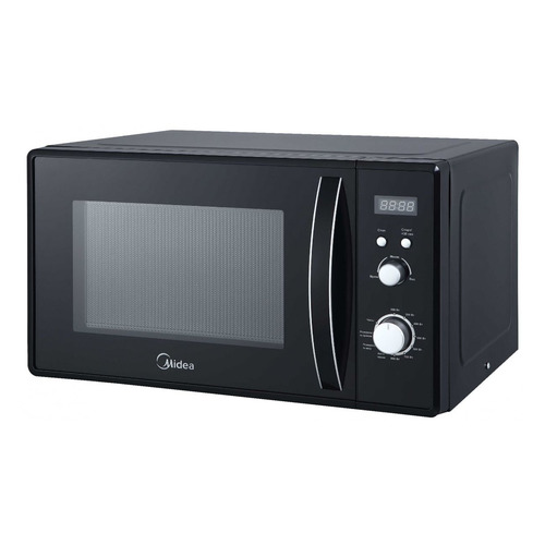 фото Микроволновая печь midea am823am9-b, 800вт, 23л, черный