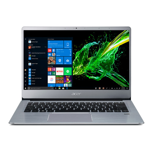 

Ультрабук ACER Swift 3 SF314-58G-57N7, 14", IPS, Intel Core i5 10210U 1.6ГГц, 8ГБ, 256ГБ SSD, nVidia GeForce MX250 - 2048 Мб, Windows 10, NX.HPKER.006, серебристый, SF314-58G-57N7