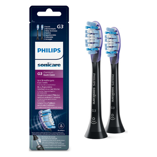 

Сменные насадки Philips Sonicare HX9052/33 G3 Premium Gum Care, 2 шт, HX9052/33 G3 Premium Gum Care