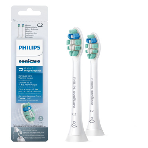 

Сменные насадки Philips Sonicare HX9022/10 C2 Optimal Plaque Defence, 2 шт, HX9022/10 C2 Optimal Plaque Defence