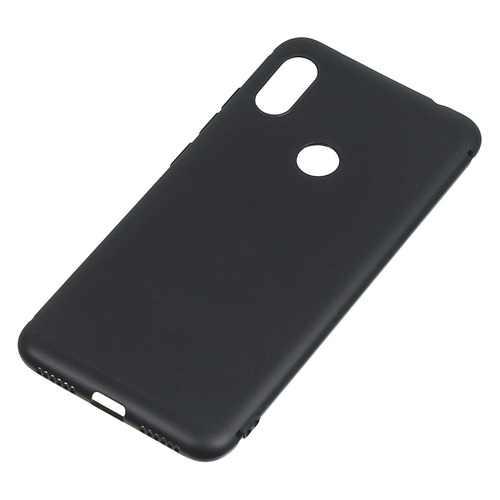 Чехол (клип-кейс) BORASCO Mate, для Xiaomi Redmi Note 6 Pro, черный [37604]