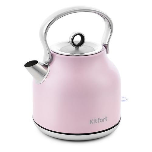 фото Чайник электрический kitfort кт-671-4, 2250вт, розовый