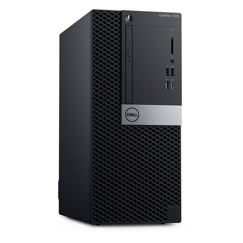 

Компьютер DELL Optiplex 7070, Intel Core i5 9500, DDR4 8ГБ, 1000ГБ, AMD Radeon RX 550 - 4096 Мб, DVD-RW, Windows 10 Professional, черный и серебристый [7070-6732, 7070