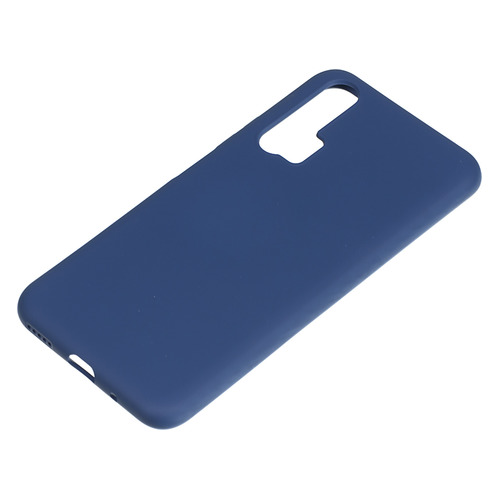 

Чехол (клип-кейс) BORASCO Soft Touch, для Huawei Honor 20 Pro/Nova 5T, синий [37671]