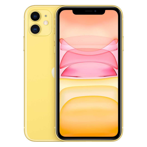 фото Смартфон apple iphone 11 64gb, mwlw2ru/a, желтый