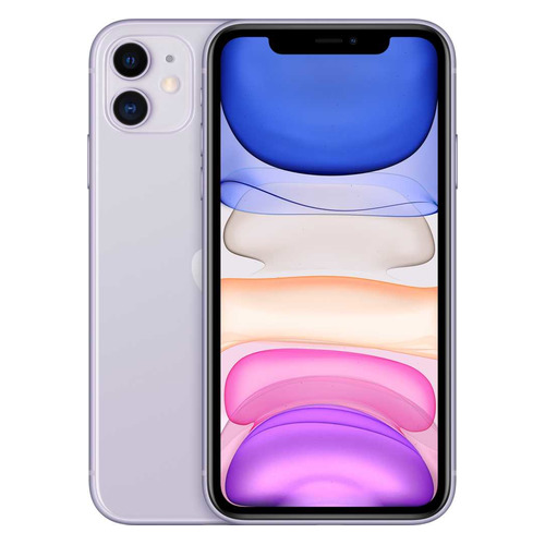 фото Смартфон apple iphone 11 64gb, mwlx2ru/a, пурпурный