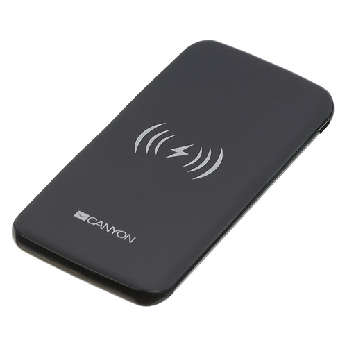 фото Внешний аккумулятор (power bank) canyon cns-tpbw8b, 8000мaч, черный [oscnstpbw8b]