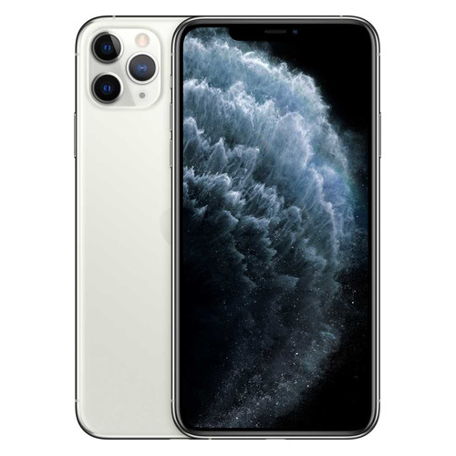 

Смартфон APPLE iPhone 11 Pro Max 64Gb, MWHF2RU/A, серебристый, iPhone 11 Pro Max 64