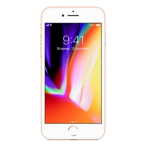 фото Смартфон apple iphone 8 128gb, mx182ru/a, золотистый