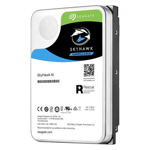 фото Жесткий диск seagate skyhawkai st12000ve0008, 12тб, hdd, sata iii, 3.5"