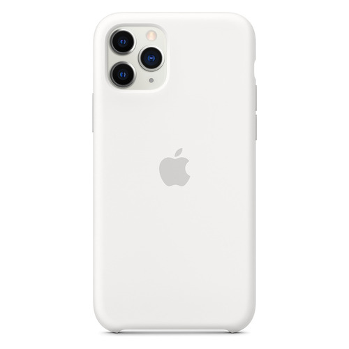 фото Чехол (клип-кейс) apple silicone case, для apple iphone 11 pro, белый [mwyl2zm/a]