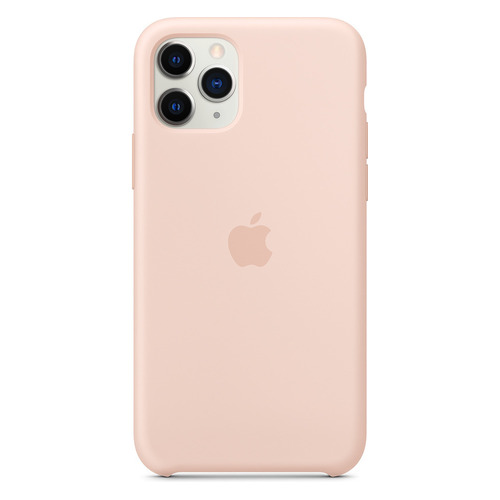 фото Чехол (клип-кейс) apple silicone case, для apple iphone 11 pro max, светло-розовый [mwyy2zm/a]