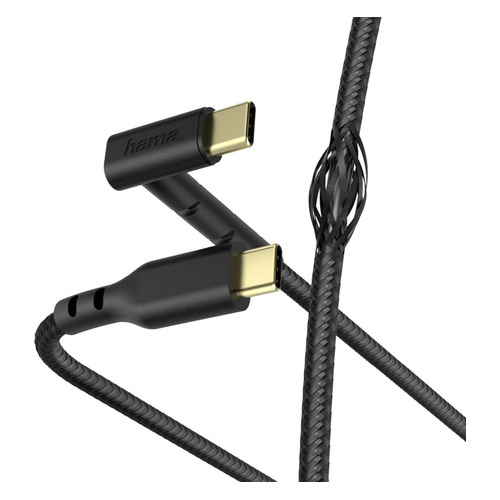 фото Кабель hama stand, usb type-c (m) - usb type-c (m), 1.5м, черный [187214]