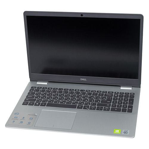 фото Ноутбук dell inspiron 5593, 15.6", wva, intel core i5 1035g1 1.0ггц, 8гб, 256гб ssd, nvidia geforce mx230 - 2048 мб, windows 10, 5593-8467, серебристый