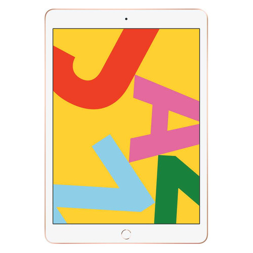 Планшет APPLE iPad 2019 128Gb Wi-Fi MW792RU/A, 2GB, 128GB, iOS золотистый