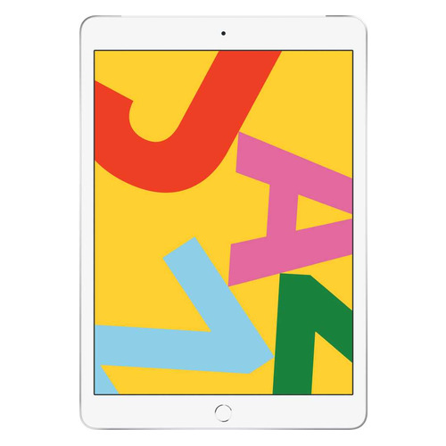 фото Планшет apple ipad 2019 128gb wi-fi + cellular mw6f2ru/a, 2gb, 128gb, 3g, 4g, ios серебристый