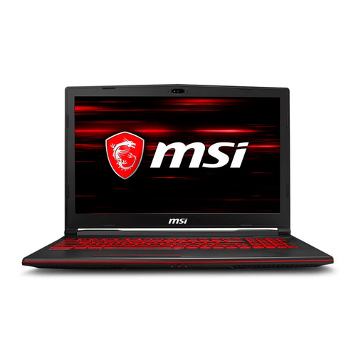 фото Ноутбук msi gl63 8rcs-086xru, 15.6", intel core i7 8750h 2.2ггц, 16гб, 1000гб, nvidia geforce gtx 1050 - 4096 мб, free dos, 9s7-16p812-086, черный