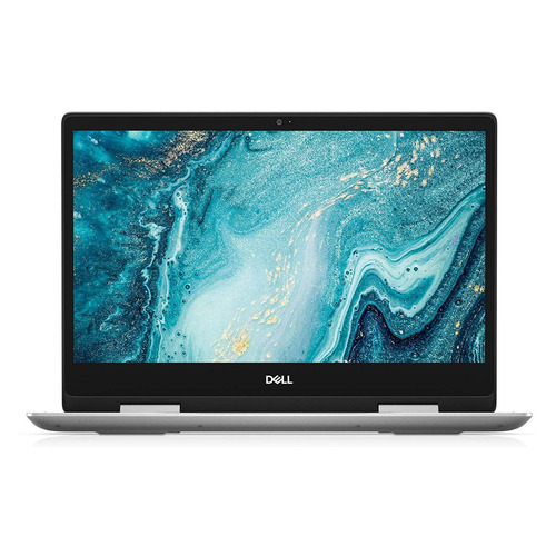 Ноутбук-трансформер DELL Inspiron 5491, 14", IPS, Intel Core i3 10110U 2.1ГГц, 4Гб, 256Гб SSD, Intel UHD Graphics , Windows 10, 5491-8283, серебристый