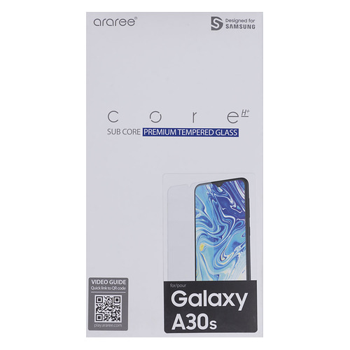 

Защитное стекло для экрана SAMSUNG araree by KDLAB для Samsung Galaxy A30s, антиблик, прозрачная, 1 шт [gp-tta307kdatr]