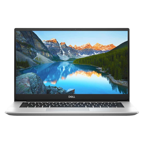 фото Ноутбук dell inspiron 5490, 14", ips, intel core i3 10110u 2.1ггц, 4гб, 128гб ssd, intel uhd graphics , linux, 5490-8351, серебристый