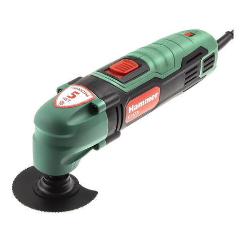 Многофункциональный инструмент HAMMER Flex LZK300, зеленый [599770] HAMMER