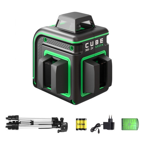 фото Лазерный уровень ada cube 360-2v green professional edition [а00571]