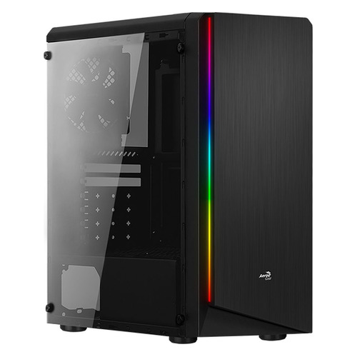 

Корпус ATX Aerocool RIFT BG, Midi-Tower, без БП, черный, RIFT BG