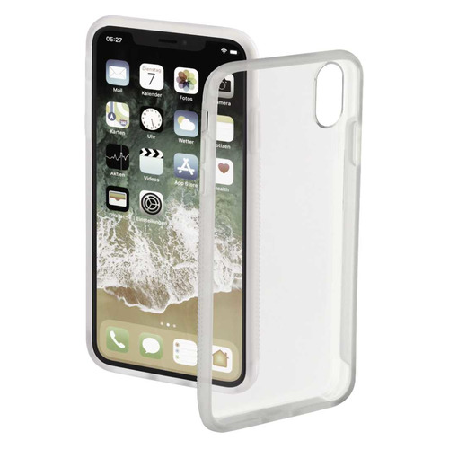 Чехол (клип-кейс) HAMA Red Sensation No. 2, для Apple iPhone 7/8, черный/красный [00186166] HAMA