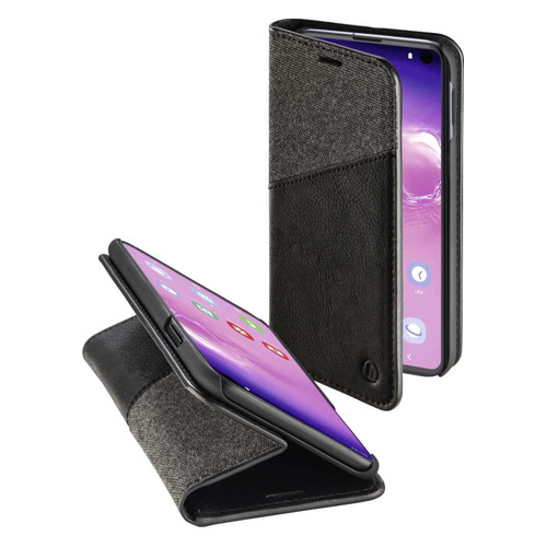 Чехол (флип-кейс) HAMA Gentle, для Samsung Galaxy S10e, черный [00185991] HAMA