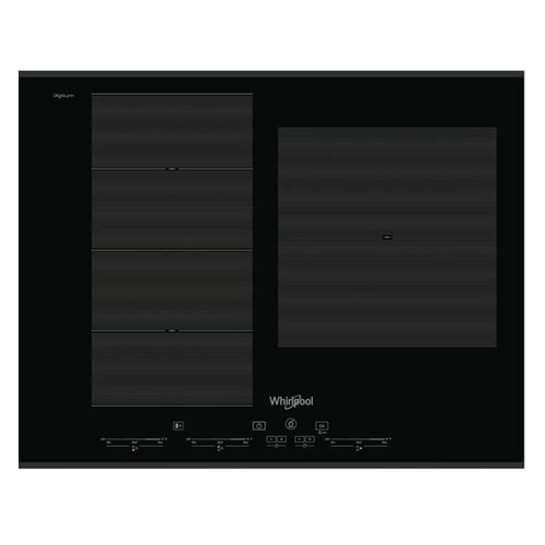 Индукционная варочная панель WHIRLPOOL SMC 653 F/BT/IXL, индукционная, независимая, черный WHIRLPOOL
