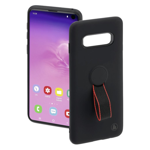 Чехол (клип-кейс) HAMA Red Sensation No. 1, для Apple iPhone 6/6s/7/8, черный [00186153] HAMA