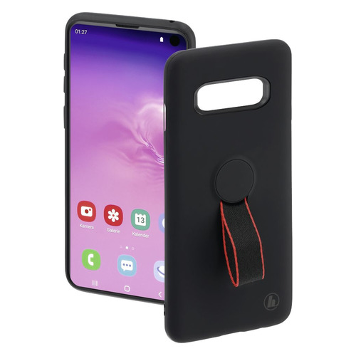 Чехол (клип-кейс) HAMA Red Sensation No. 1, для Apple iPhone 6/6s/7/8, черный [00186153] HAMA