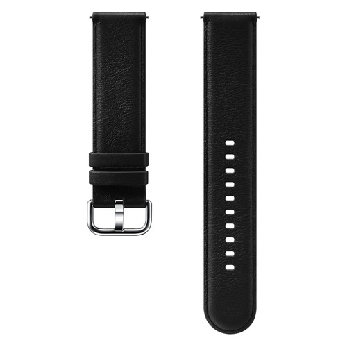 Ремешок Samsung Galaxy Watch Leather Band ET-SLR82MBEGRU для Samsung Galaxy Watch Active/Active2 чер SAMSUNG