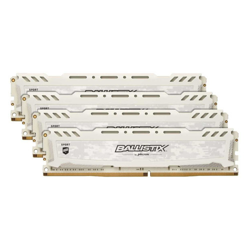 

Модуль памяти CRUCIAL Ballistix Sport LT BLS4K8G4D32AESCK DDR4 - 4x 8Гб 3200, DIMM, Ret