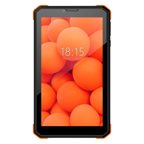Планшет BQ 7098G Armor Power print 2, 1GB, 8GB, 3G, Android 8.1 черный [86180927] BQ
