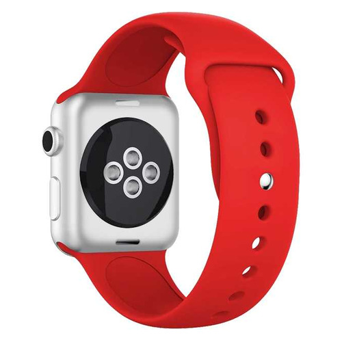 

Ремешок DF iClassicband-02 для Apple Watch Series 3/4/5 красный (DF ICLASSICBAND-02 (RED))