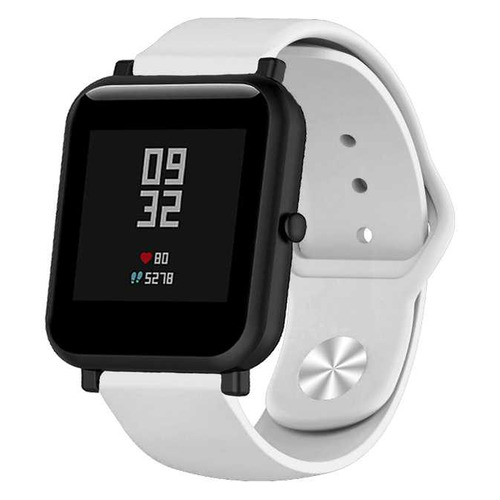 Ремешок DF xiClassicband-01 для Xiaomi Amazfit Bip белый (DF XICLASSICBAND-01 (WHITE)) DF