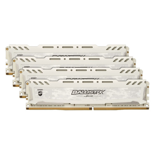 Модуль памяти CRUCIAL Ballistix Sport LT W BLS4K8G4D240FSCK DDR4 - 4x 8Гб 2400, DIMM, Ret CRUCIAL
