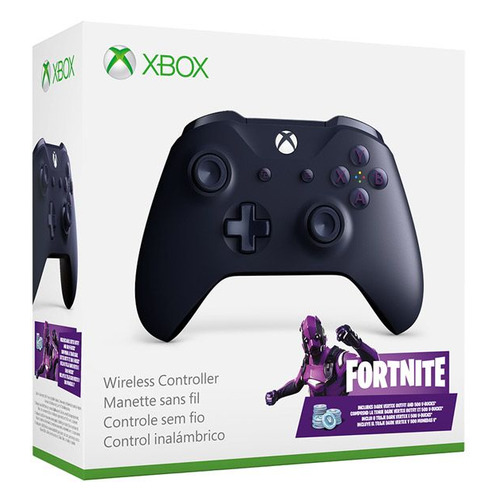 Геймпад Беспроводной Microsoft Fortnite особой серии фиолетовый для: Xbox One (WL3-00164) MICROSOFT