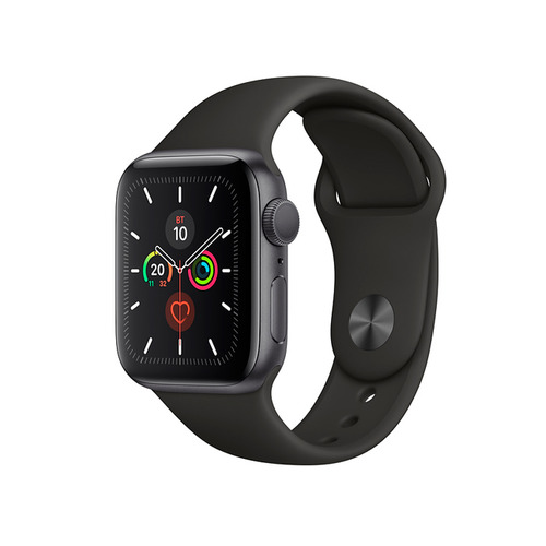 Смарт-часы APPLE Watch Series 5 44мм, темно-серый / черный [mwvf2/a] APPLE