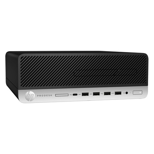 фото Компьютер hp prodesk 600 g5, intel core i7 9700, ddr4 8гб, 256гб(ssd), intel uhd graphics 630, dvd-rw, windows 10 professional, черный [7ac39ea]